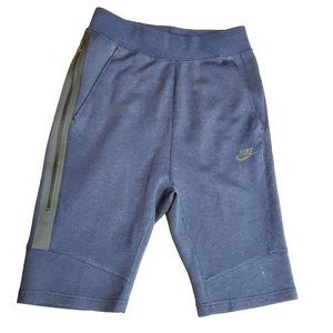 Nike Tech Fleece Boy's Shorts Size L(14-16) Blue